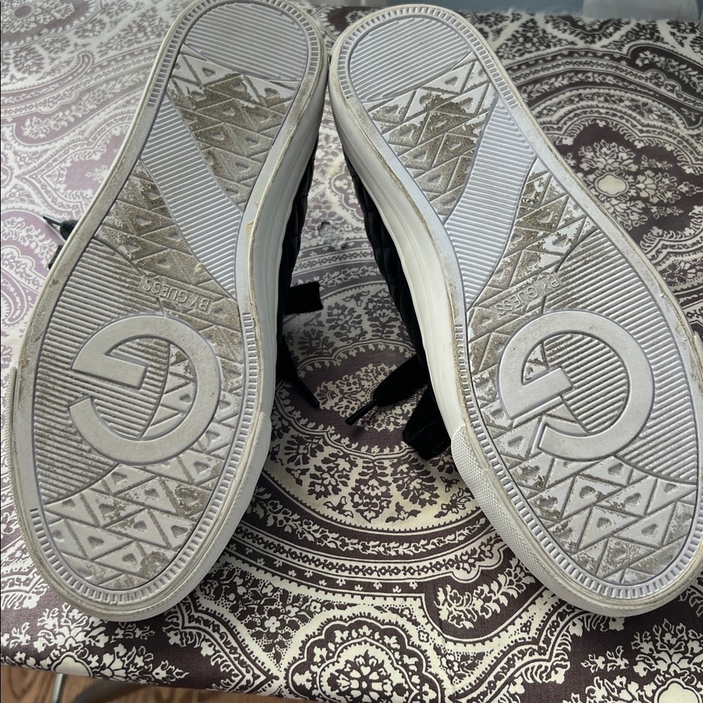 Guess Black Quilted Women's Sneakers- size  7 - Picture 5 of 6